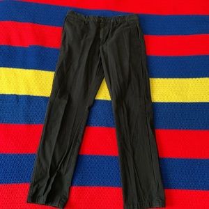 Black chinos